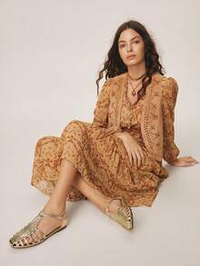 Styleloop Women Flat Sandals - Gold - View 8