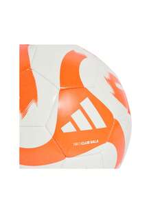 Adidas Tiro Club Sala Ball Unisex Football White / Solar Red - White and Red - View 4