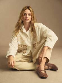 Rosivie Women Flats Valentine's Day - Brown - View 6