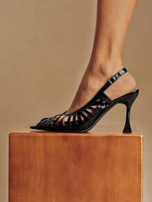 Rosivie Women Pumps - Graphite Black - View 6