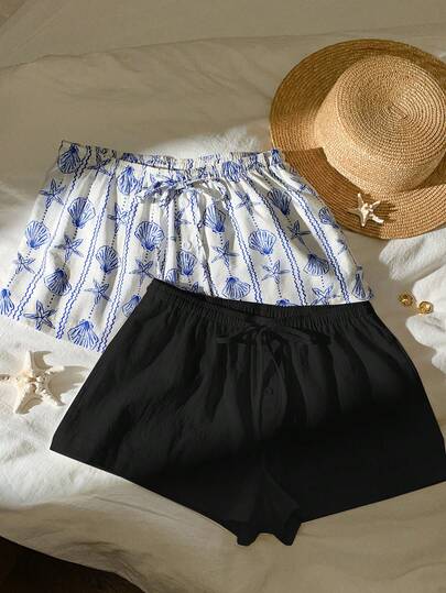 Comfortcana Damen Shorts in Große Größen für den Sommer, Lässig