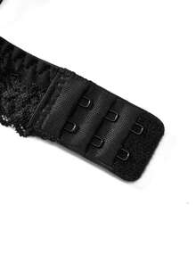 Ocili 100% Cotton Comfortable Simple Smooth Wireless Bra, Suitable For Lace Lingerie - Black - View 11