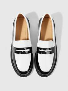 Sleekvia 女士平底鞋 - 黑與白 - 查看 6