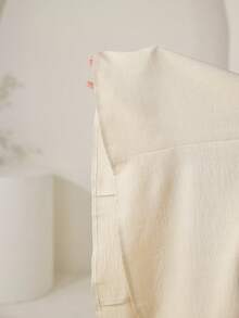 Al Najma 夏季女士阿拉伯风格甜心领收腰连衣裙 - 杏色 - 查看 8