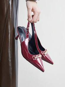 CUCCOO BIZCHIC Tacones para mujer - Burdeos - Ver 5