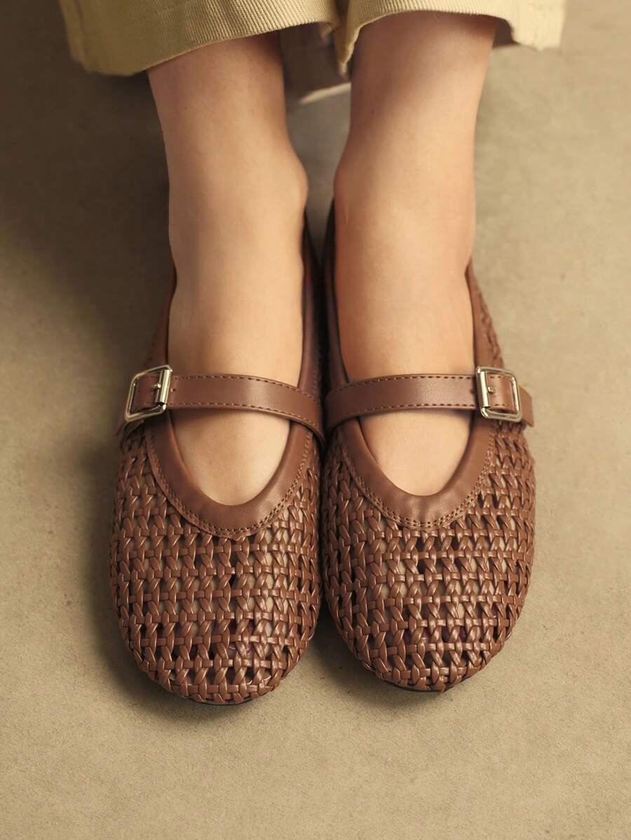 Rosivie Women Flats Valentine's Day - Brown - View 1