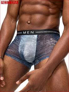 3pcs/Set Sheer Mesh Men's Briefs Sexy Underwear - Multicolor - View 4