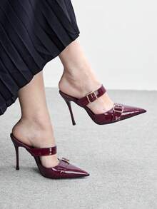 CUCCOO BIZCHIC Women Pumps - Burgundy - View 3