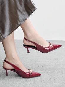 CUCCOO BIZCHIC Tacones para mujer - Burdeos - Ver 1