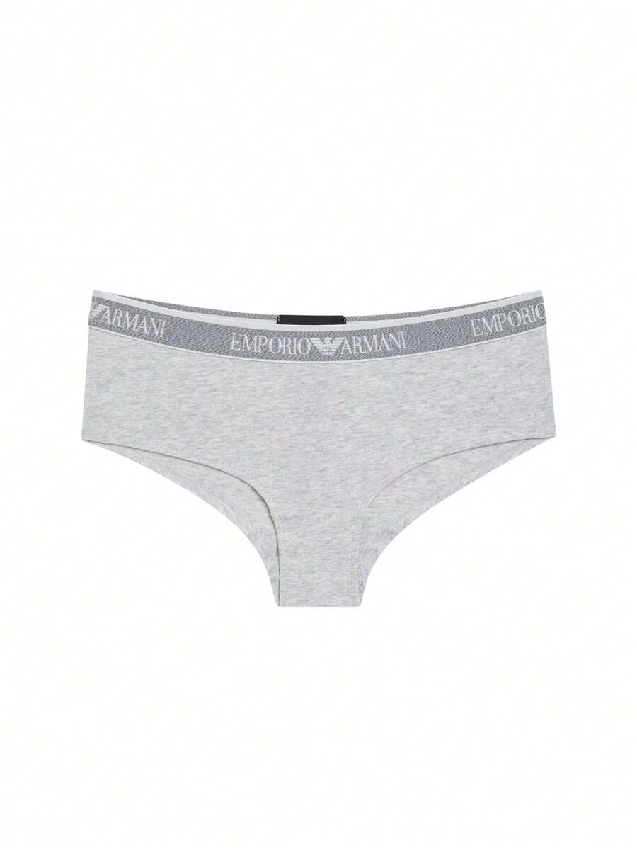 Armani Women's Briefs - Warm Grey Melange - View 1