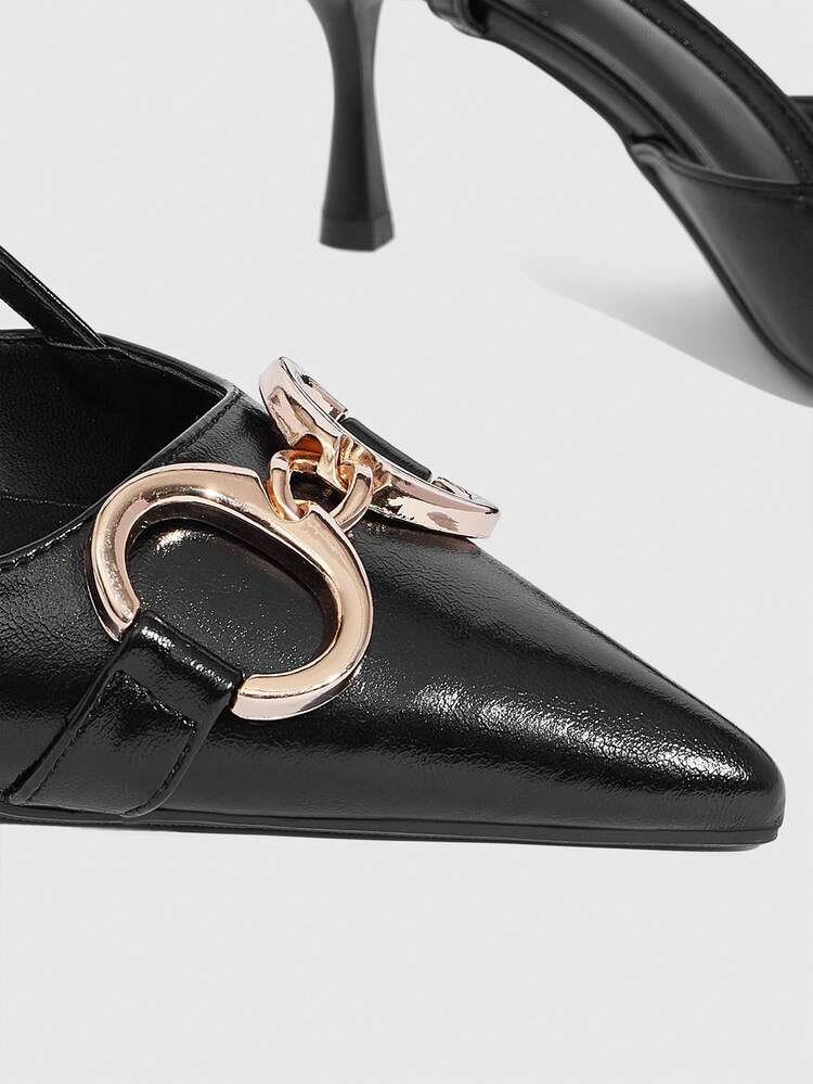 CUCCOO SZL Women Pumps Valentine's Day - Black - View 6