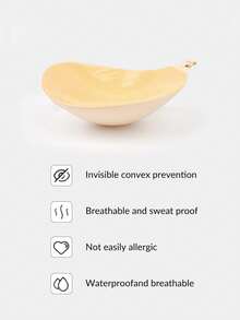 SHAPORA 1 Set + 5pcs Women Adhesive Bra Strap Covers - Apricot - View 3