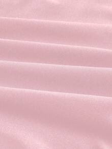 SHEIN Sweetro Áo tank top nữ ren trang trí hình trái tim và họa tiết hoa, kiểu Y2K, màu hồng, viền ren, chi tiết trái tim, áo babydoll hồng, áo camisole hồng. - Hồng - Xem 4
