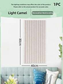 1片可重复使用免钉软墙垫板，粘性毛毡墙面装饰板，适用于家庭和办公室，可用于装饰特色墙、房间装饰、墙面覆盖、照片墙以及卧室、书房、客厅、玄关、办公室的收纳整理。 - 彩色 - 查看 8