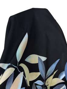 SHEIN Clasi 女士休闲度假印花连体裤，夏季 - 黑色 - 查看 5