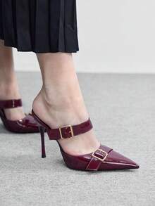 CUCCOO BIZCHIC Women Pumps - Burgundy - View 5