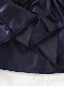 SHEIN Playful Pals Baby Girls Bottoms - Royal Blue - View 6