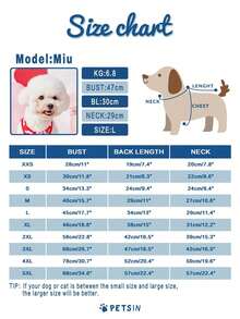 PETSIN 1pc Cherry Letter Printed Pet Vest, Breathable And Skin Friendly, Rose Red Pink Version - Multicolor - View 5