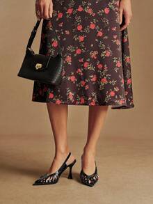 Rosivie Women Pumps - Graphite Black - View 1