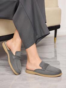Sleekvia 女士平底鞋 - 灰色 - 查看 1