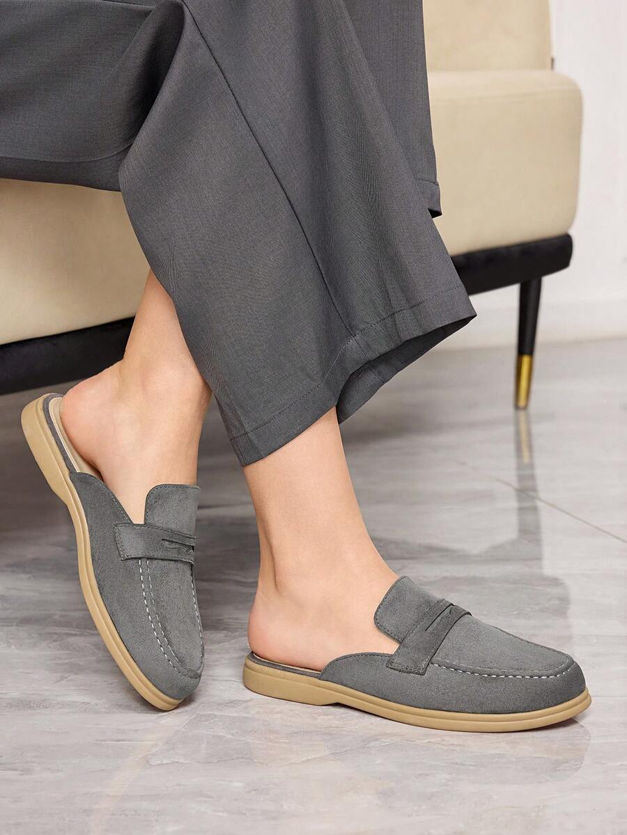 Sleekvia 女士平底鞋 - 灰色 - 查看 1