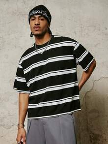 PAVTROS Men's Round Neck Short Sleeve Casual Summer Versatile T-Shirt - Multicolor - View 4