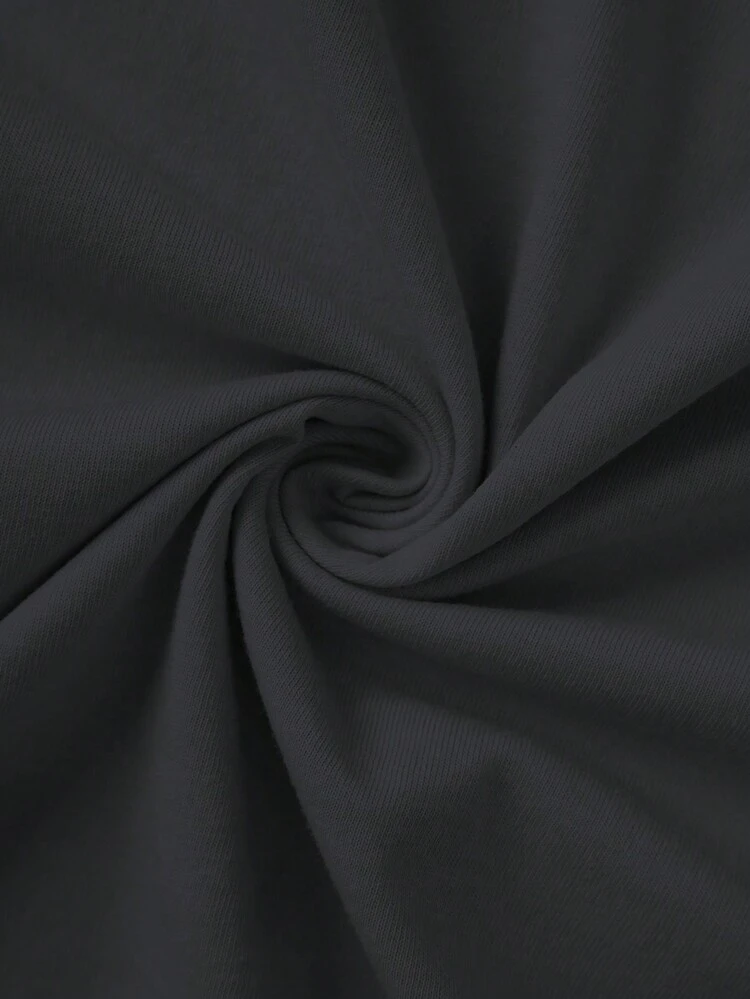 Manfinity Dauomo Men's Jesus Portrait Graphic Short Sleeve T-Shirt - Grey - View 3