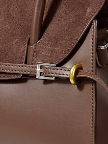 MOTF PREMIUM WOMEN'S   HANDBAG - Coffee Brown - View 6