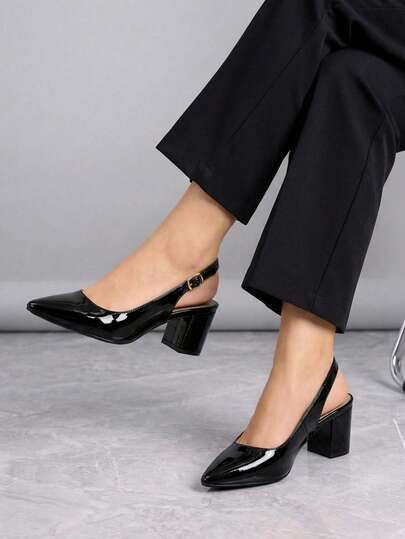 Zapatillas de tacon elegantes de dama, de mujer. Zapatos de tacón alto y punta puntiaguda para mujer, sexys, sin cordones, para ir al trabajo, fiestas, bodas, oficina, beige, ideales para primavera y verano.