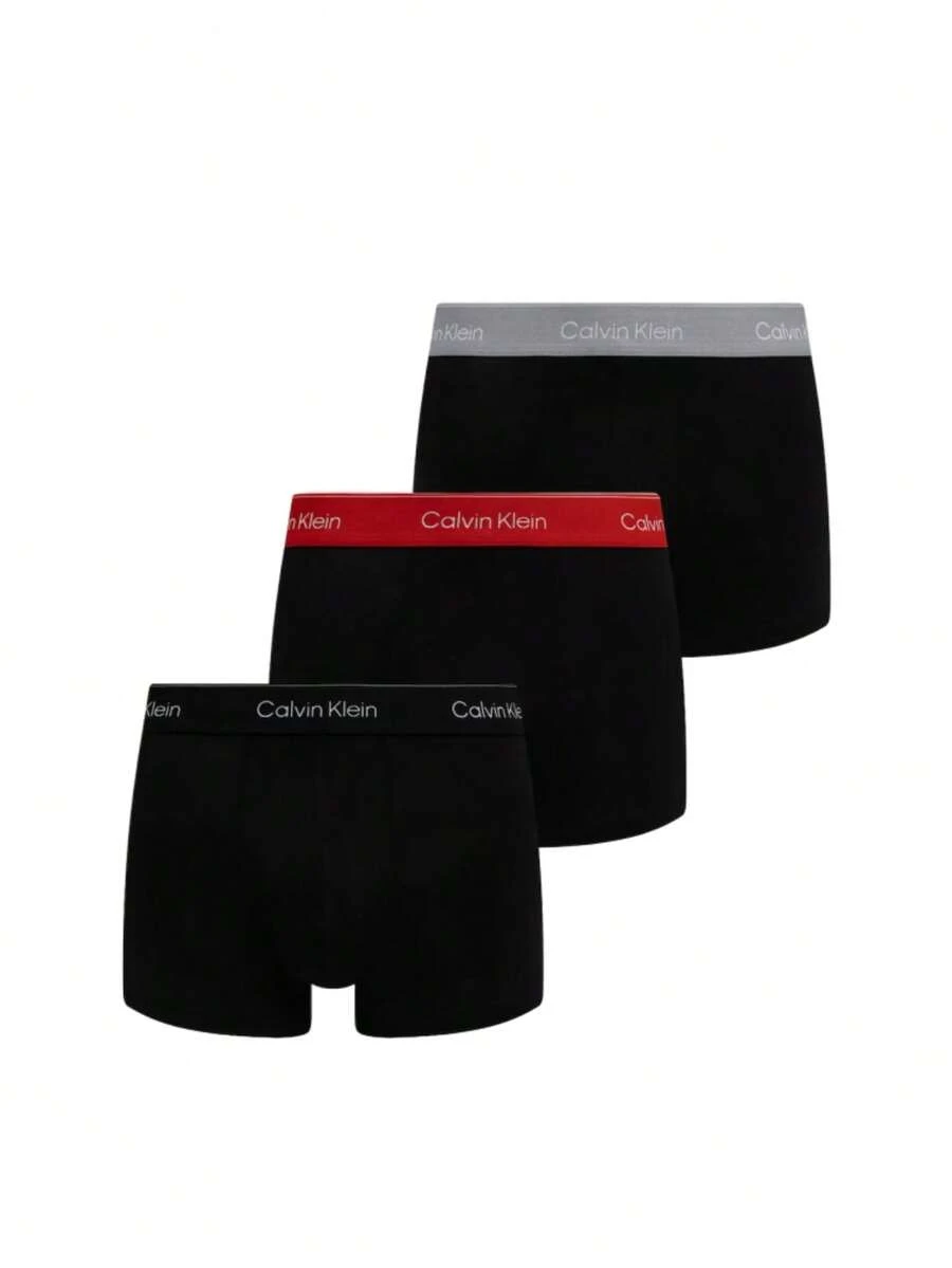 Calvin Klein 3 Pack Men's Briefs - Black - View 1