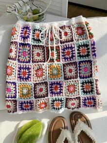 Comfortcana 大码彩色针织休闲裙 - 彩色 - 查看 5