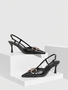 CUCCOO SZL Women Pumps Valentine's Day - Black - View 2