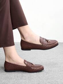 Coffee brown embossing
