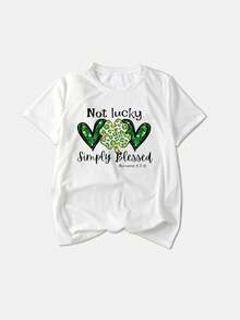 EMERY ROSE Áo thun tay ngắn cổ tròn in hình cỡ lớn - trắng - Xem 4