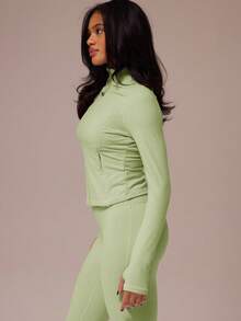 Musera Sport Women Sports Jackets Summer - Mint Green - View 3