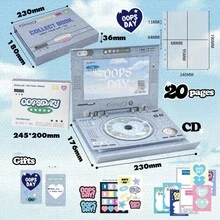 1Pc 4-Grid Photo Album, Multi-Purpose Storage Book For Photocards, Postcards & Instant Photos, Collectible Binder For Idol Album Pictures - multicolor - View 5