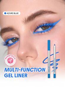 SHEGLAM Boldline 持久多功能凝膠眼線筆-Azure Blue 品牌 美容 化妝 化妝品 適合女性與女孩 完美搭配夏季春季 Y2K 時尚 流行 生日 母親節禮物 假期 派對準備就緒 最佳顏色 - Azure Blue - 查看 1