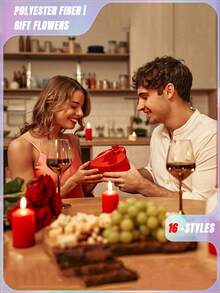 万圣节礼物、圣诞节礼物、28cm 长/11in 宽 4.5cm/1.77in 20PCS 情人节礼物、教师节香皂玫瑰单支小礼物香皂花仿真花束、推给女朋友、男朋友情人节礼物、玫瑰香皂、婚礼嘉宾、伴娘、派对小礼物、酷妈妈礼物、母亲节礼物、婚礼小礼物、家人、朋友、玫瑰惊喜爱情礼物 - 玫瑰礼物 - 彩色 - 查看 4