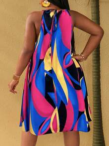 Women Midi Dresses - Multicolor 9 - View 2
