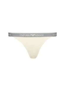 Armani 2 Pack Women's Thong - Ivory/Ivory - View 2