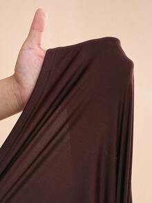 Zivah 2026 Vacation Casual Unique AB Material Patchwork Elegant Brown Dress - Brown - View 7