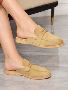 Sleekvia 女士平底鞋 - 棕色 - 查看 4