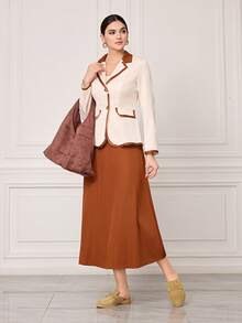 Sleekvia 女士平底鞋 - 棕色 - 查看 6