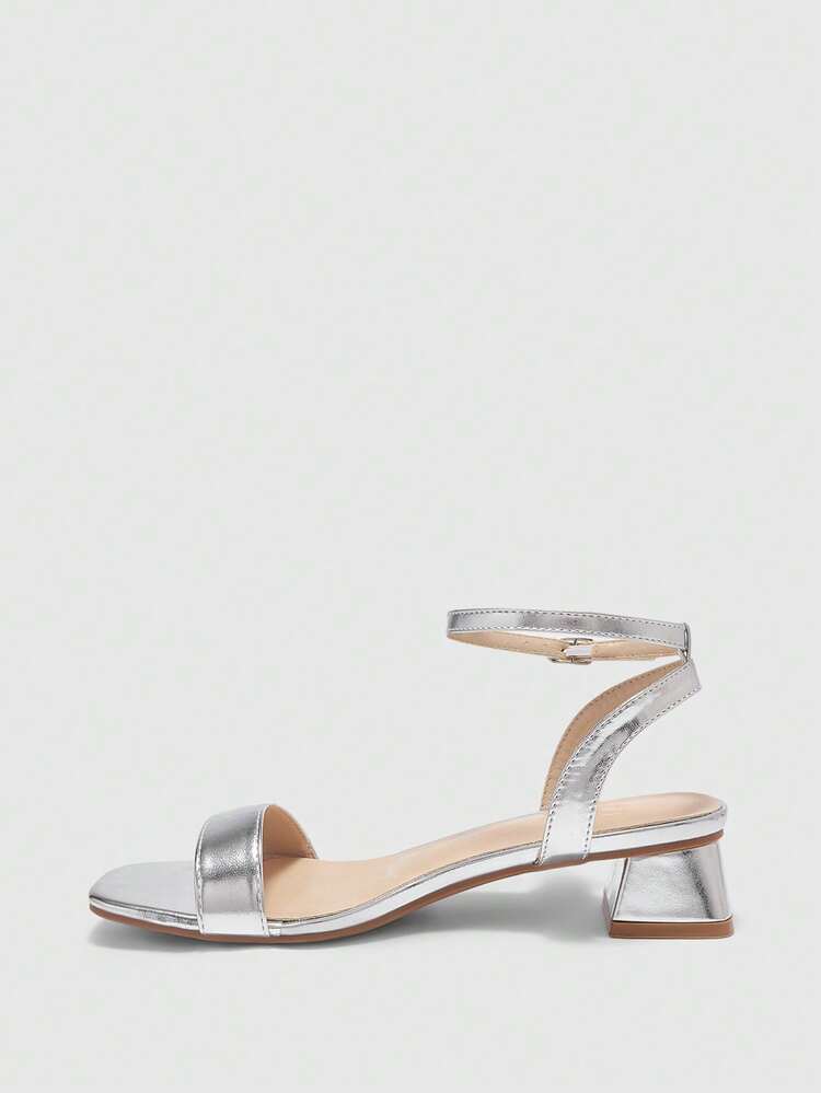 CUCCOO BIZCHIC Women's Shoes Women's Fashion Elegant Square Toe Women's High-Heeled Sandals Spring Shoes