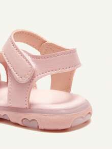 Cozy Pixies Một đôi giày mùa hè màu hồng cho bé gái, giày công chúa ren thêu hoa, mũi kín, đế mềm, giày sandal cho bé, giày đèn lồng. - Hồng - Xem 7