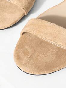 Mnmlis Women's Casual Wedge Sandals, Versatile For Daily Wear, Summer Valentine's Day - Khaki - View 4