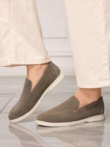 Sleekvia Women's Casual Versatile Flat Loafers For Daily Commute - Apricot - View 5