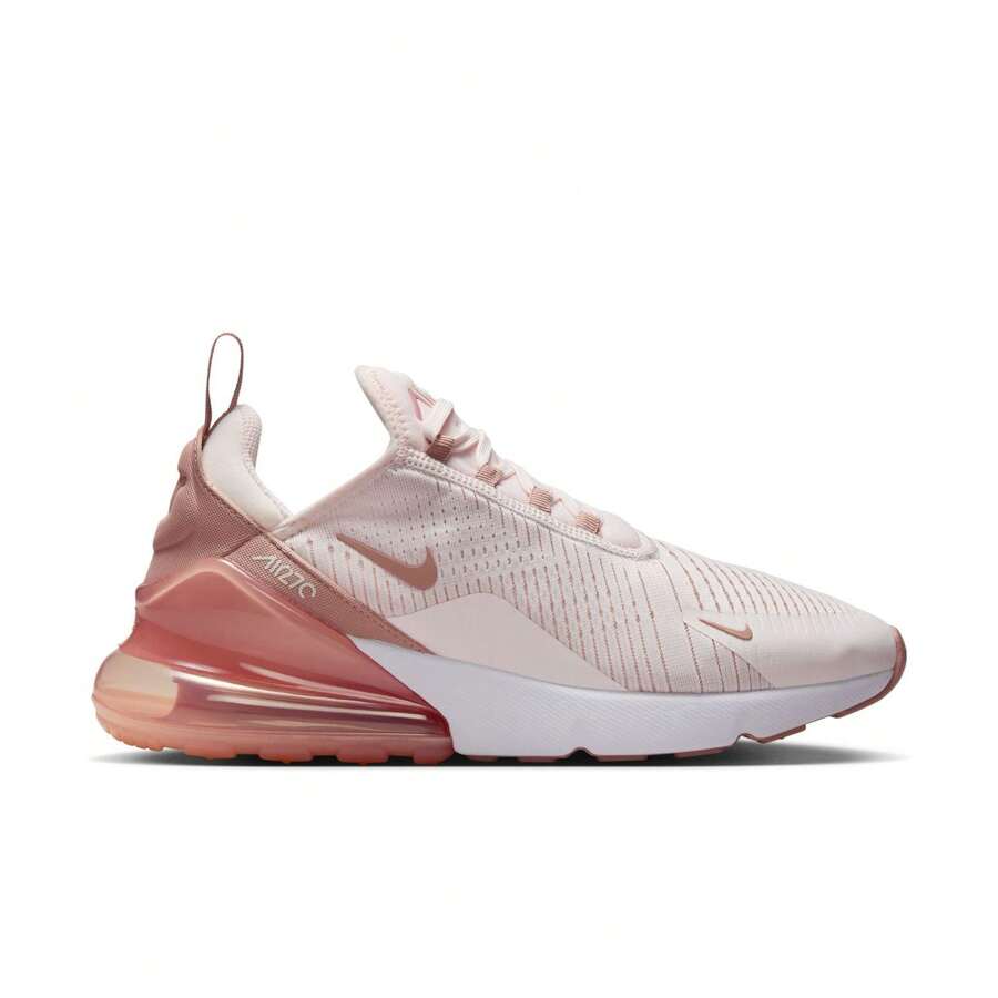 Nike Air Max 270 Unisex Sneakers POMEGRANATE/PEARL PINK-WHITE - Pomegranate/White/Pearl Pink - View 1