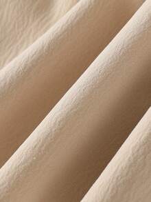 SHEIN 2pcs/Set Khaki Camisole Top And Loose Pants, Floral Pattern Casual Vacation Summer Outfit - Khaki - View 7