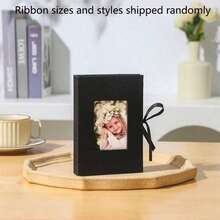 1 Pc Photo Album, 4x6 100 Pockets, Linen Cover, Slip-In Photo Pockets, Suitable For Wedding, Family, Anniversary, Vacation, Gift, Birthday Gifts Graduation - Multicolor - View 26